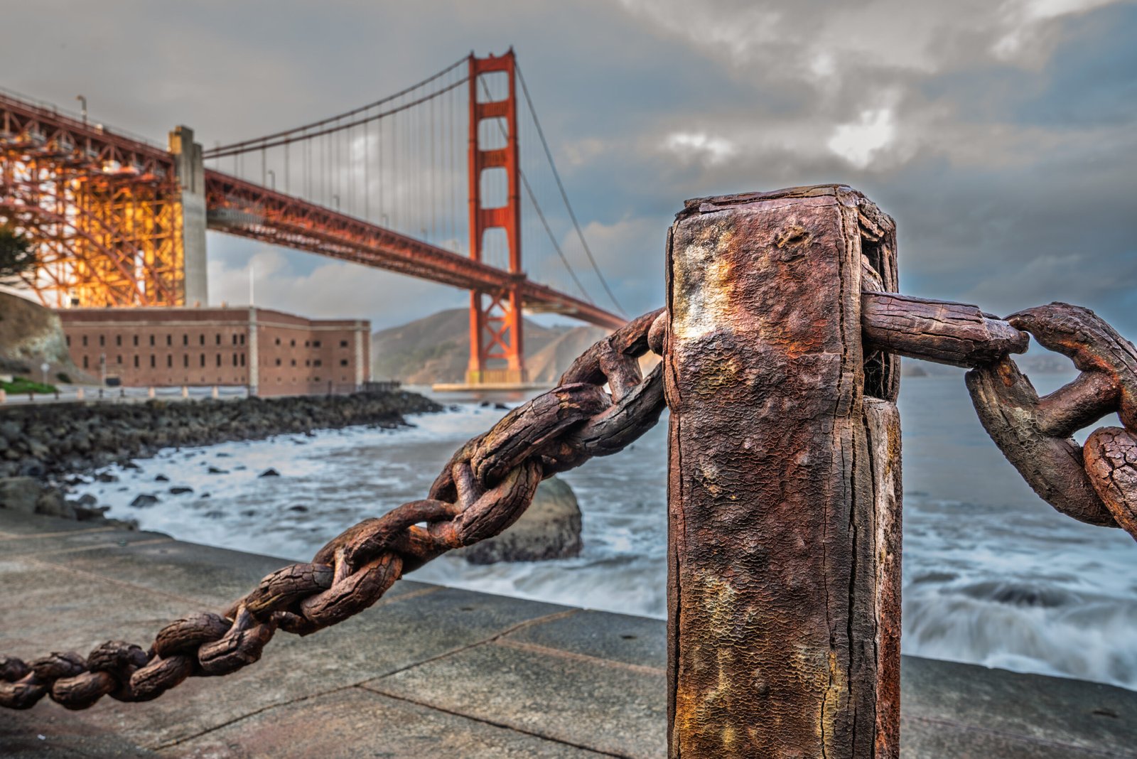 Rust and Steel: A Different Golden Gate